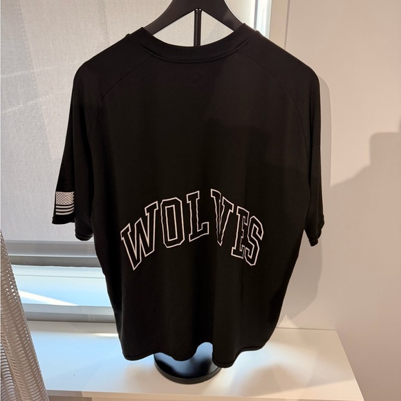 Darc Sport Black Short Sleeve Tee with White Graphics - Picture 2 of 3